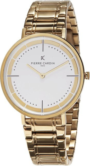 Pierre Cardin Herrenuhr, Quarz, Edelstahl, 42 mm, Silber - Bild 1