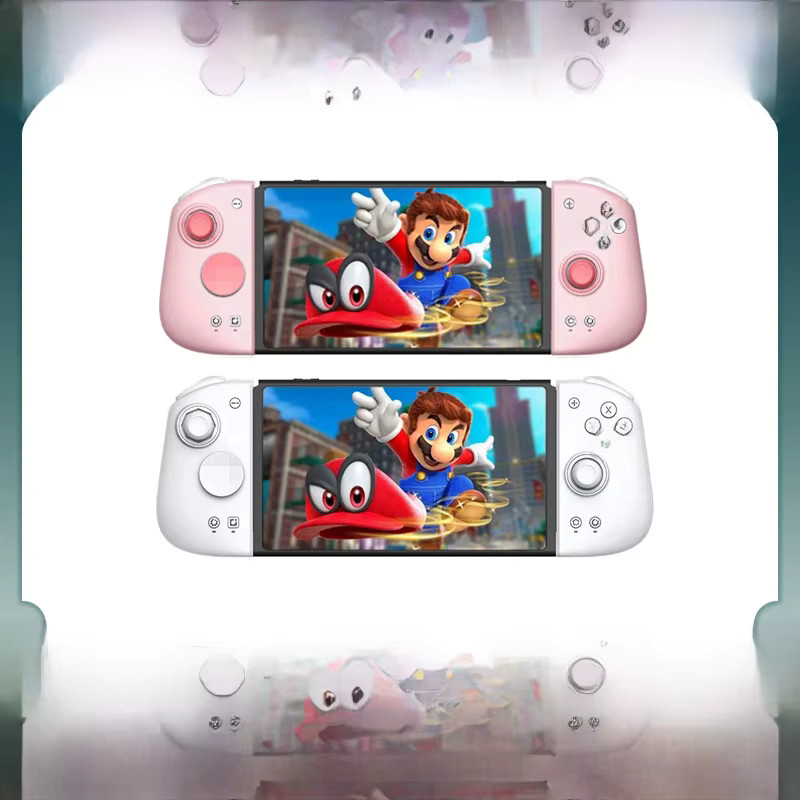 MOBAPAD M6 HD Gemini 2 Bluetooth Wireless Game Controller mit Sensing Joystick Gamepad für Nintendo Switch und Switch OLED in Weiß - Bild 4