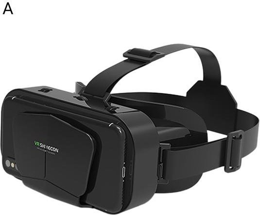 Caicaichen G10 VR-Brille für Mobiltelefone mit immersivem Panorama-Bildschirm in Schwarz - Bild 1