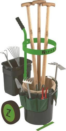 Zipper Universal Gartenwagen ZI-UVGW1 aus Stahl in Grün - Bild 1