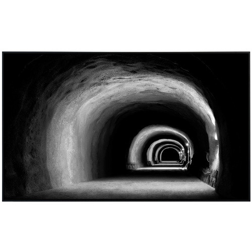 papermoon Infrarotheizung EcoHeat Tunnel in Schwarz und Weiss mit Matt-Effekt und App-Steuerung - Bild 2