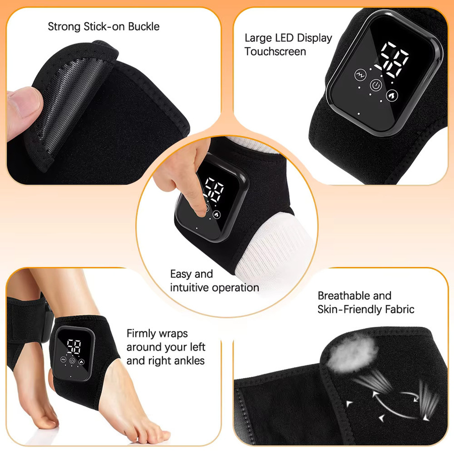 Hailicare Knöchelmassagegürtel, Schwarz, Unisex - Bild 6