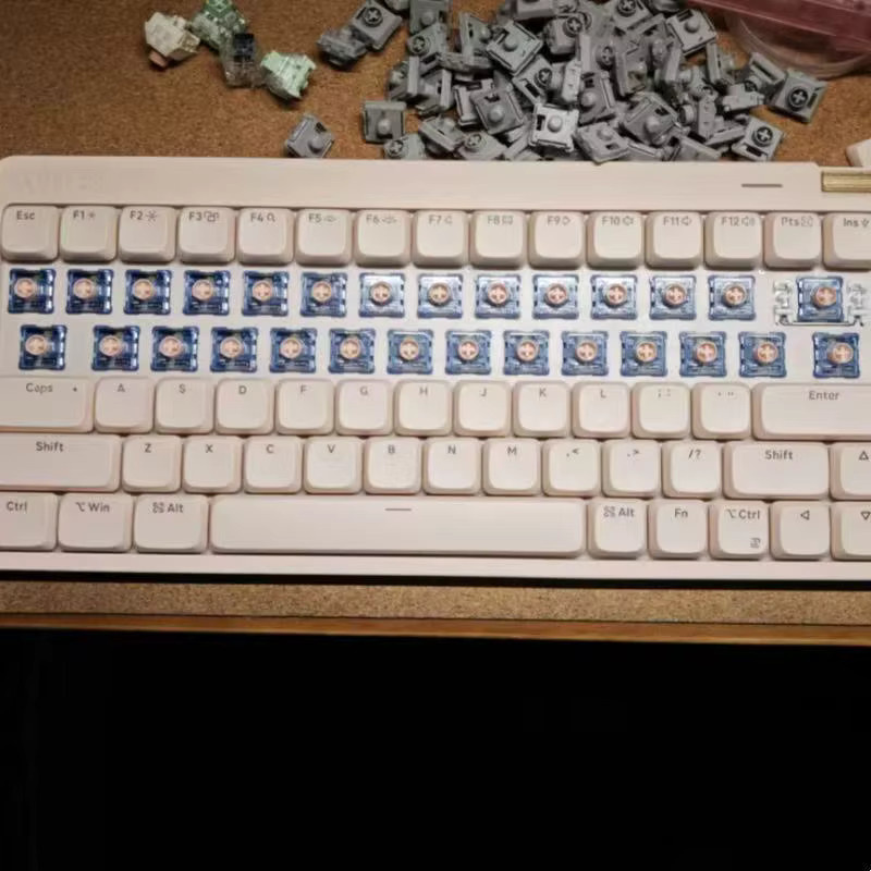 Kailh Low Profile Silent Mechanical Keyboard Switches Deep Sea Islet Pink MINI Linear für Hitbox MG68 Xiaoshun A75 - Bild 3