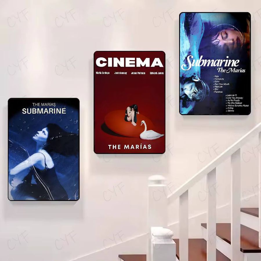 The Marias Cinema Poster Ästhetische Wanddekoration Multicolor - Bild 3