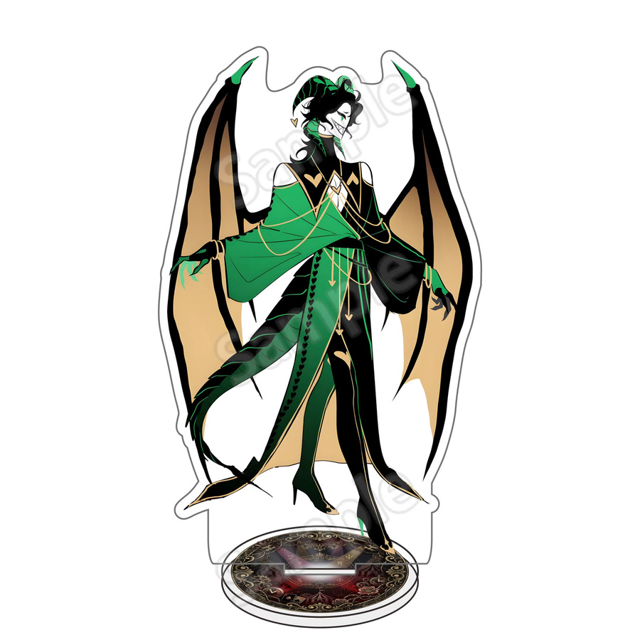 The Freak Circus Pierrot Harlekin, Acryl Standee, 15cm, Clown - Bild 2