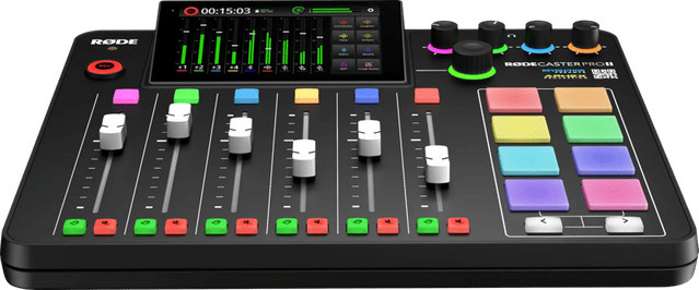 Rode Rodecaster Pro II Mischpult in Schwarz mit Bluetooth - Bild 1