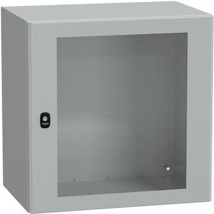 Schneider Electric PanelSeT S3DB NSYS3D6640T Schaltschrank aus Stahl in Grau, B/T/H: 60 x 60 x 40 cm - Bild 1