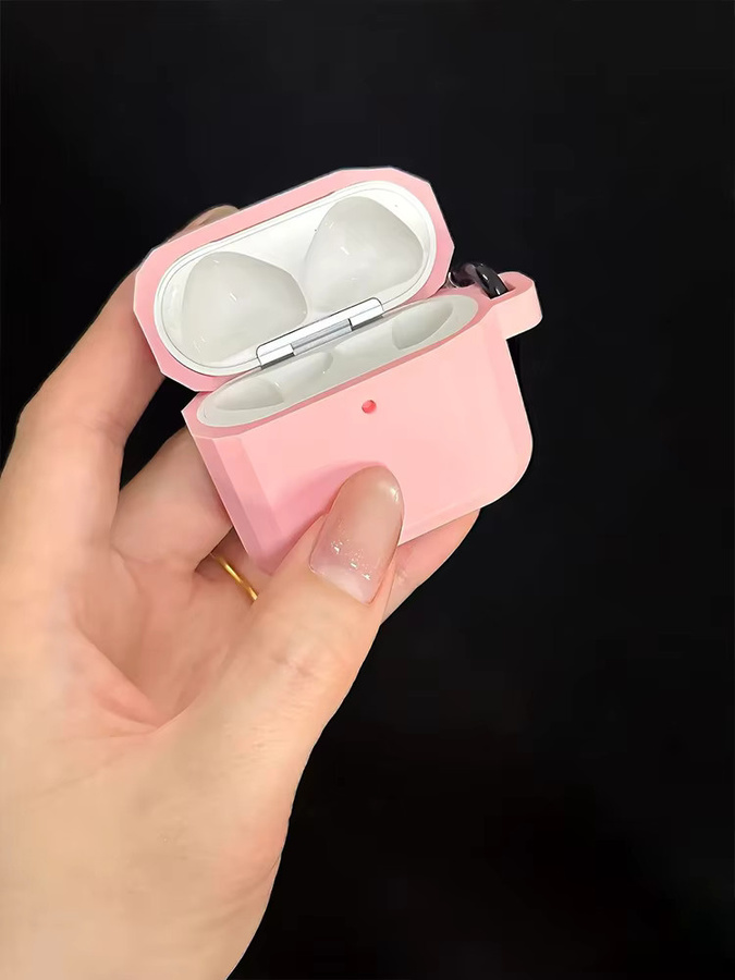 Silikon Schutzhülle für Apple AirPods 4, 3 und AirPods Pro 2 in Gelb - Bild 4