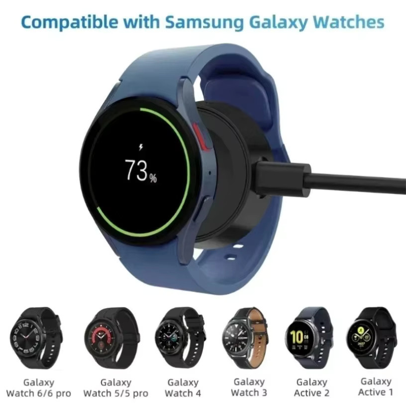 Samsung Uhrenladekabel USB-C, Silikon, Schwarz, Unisex - Bild 2
