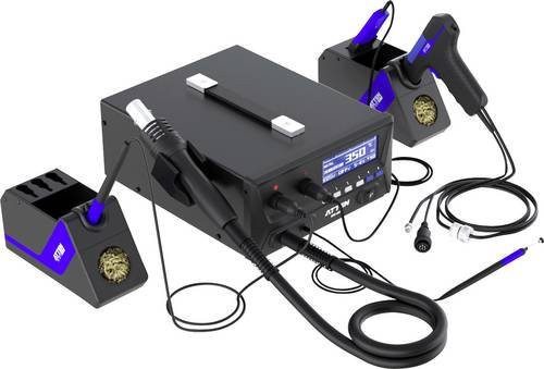Atten MS-900 Digitale Lötstation 900W in Schwarz mit Temperaturbereich 150 - 500°C - Bild 1
