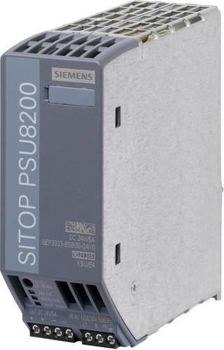 Siemens Hutschienen-Netzteil 6EP33338SB000AY0, 24 V/DC, 5 A, 120 W, Grau - Bild 1