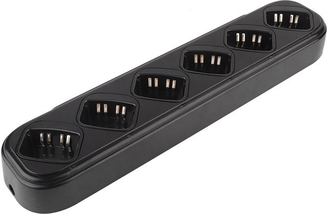 Motorola Sechsfach-Ladegerät mit Netzteil und EU-Stecker für Walkie Talkie Modelle GP320 GP328338 GP340 GP360 - Bild 1