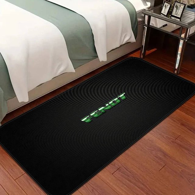 Rouxin eleven Flurteppich mit Fendt Traktor Motiv, schwarz, waschbar und rutschfest, B: 160 cm, T: 80 cm - Bild 1