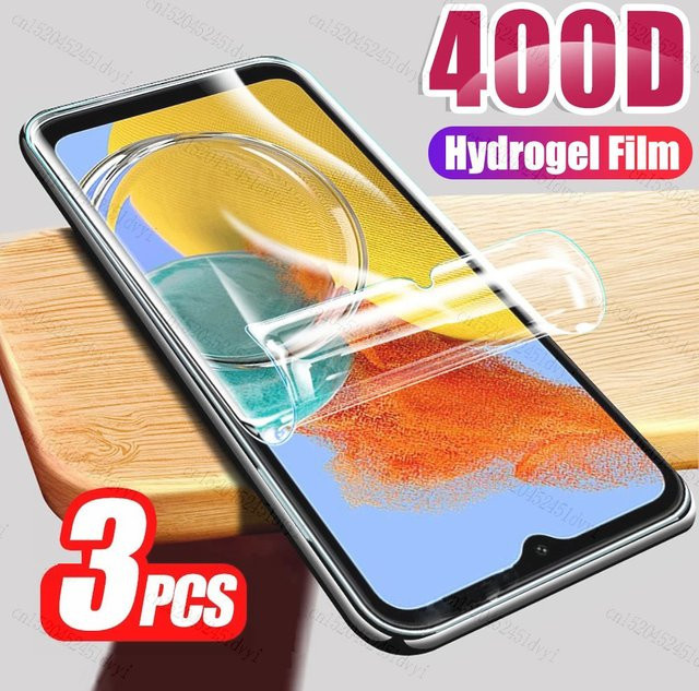 3er-Pack Hydrogel Schutzfolie für Samsung Galaxy A10 A20 A30 A40 A50 A60 A70 A80 A90 M10 M20 M30 M40 transparent - Bild 1