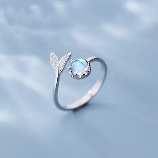 Ghidbk Ring, Messing, Zirkonia, Weiß, Damen - Bild 1