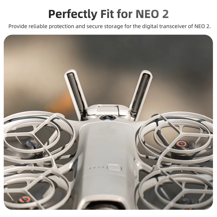 DJI Neo 2 Antennenschutz Digitaler Transceiver-Schutz Crashsichere Heckabdeckung in Grau - Bild 5