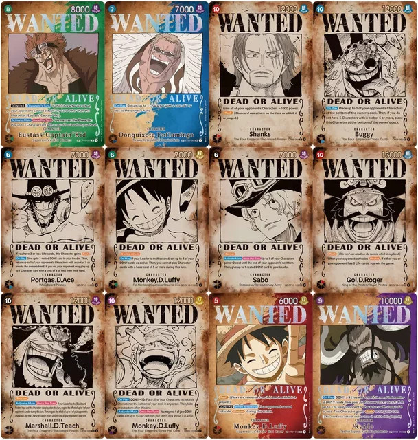 Bandai One Piece Sammelkarten, Piraten, Englisch - Bild 1
