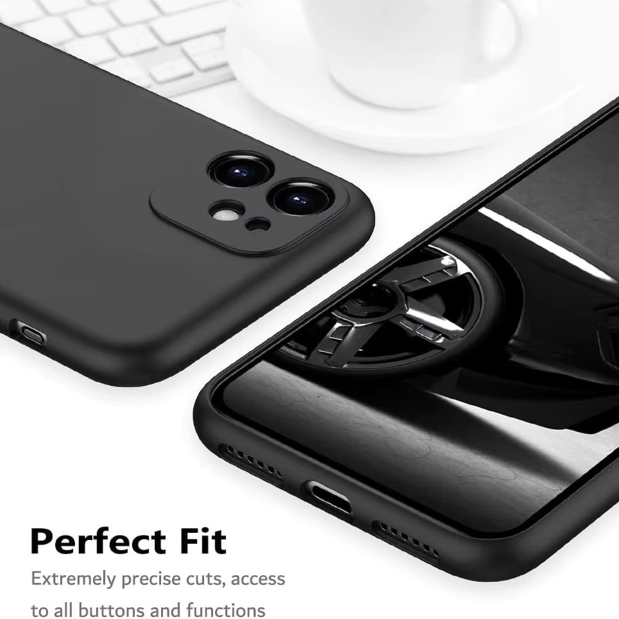 Ricestate Silikon Handyhülle für iPhone Modelle in Schwarz - Bild 6