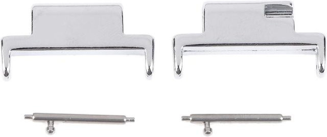 Ladiasy Uhrenarmband Adapter, Edelstahl, Silber, 14 mm bis 20 mm - Bild 1