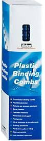 GBC CombBind Plastikbinderücken in Blau, 8 mm, 100 Stück - Bild 2