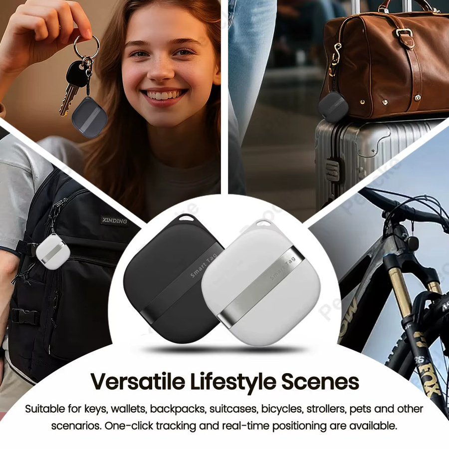 Peocke Intelligenter GPS-Tracker in Schwarz kompatibel mit Google Find My Device für Android zur Gegenstandeverfolgung und als Anti-Verlust Schlüsselfinder - Bild 4