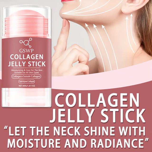 GSWP Kollagen-Creme-Stick, Feuchtigkeitspflege für Gesicht und Hals - Bild 1
