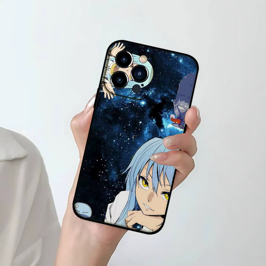 Mesuca Handyhülle Slime Anime Rimuru Tempest für iPhone 11 bis iPhone 17 Pro Max in Multicolour - Bild 2