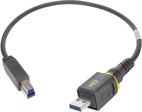 HARTING Sensor-Aktor-Steckverbinder konfektioniert grau 2 m - Bild 1