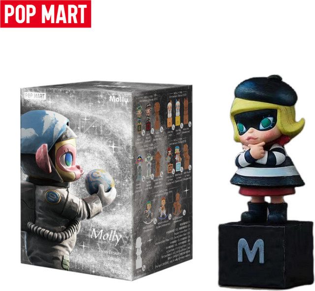 POP MART Molly Klassische Retro-Serie, Anime-Figuren, Modellpuppe - Bild 1