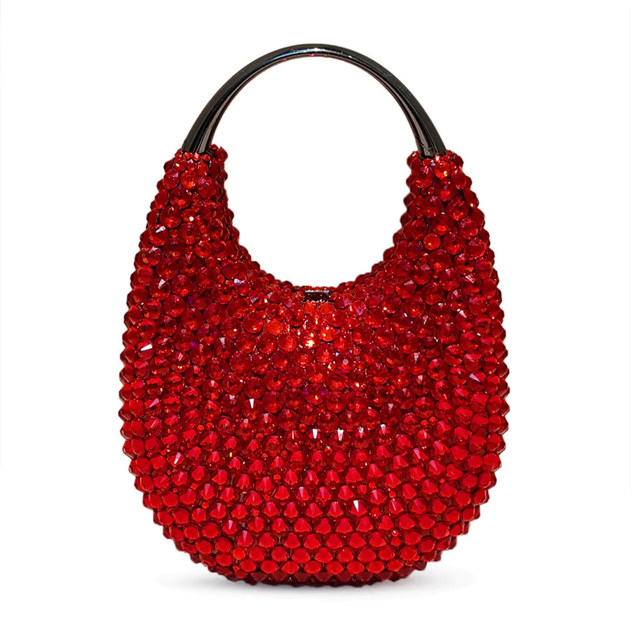 Alizekerr Abendtasche, Strass-Metallic, Damen - Bild 3
