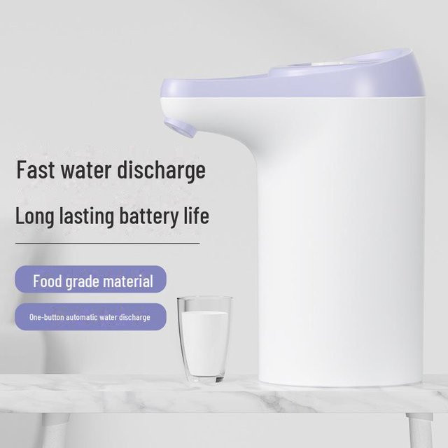 Polaris star Kabellose elektrische Wasserspenderpumpe für Flaschenwasser in Weiß - Bild 1