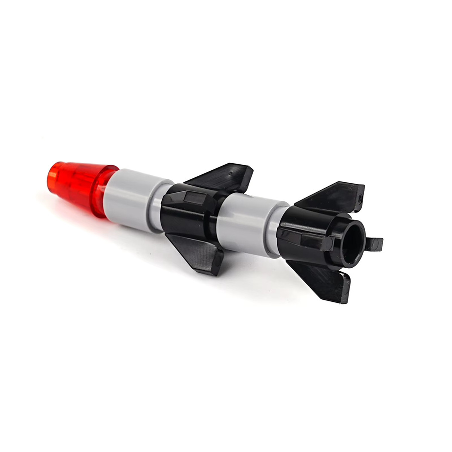 Wishiot Raketen Launcher MOC Bausteine Set mit Mini Bricks für kreative Weltraum-Fahrzeuge in Multicolour - Bild 2
