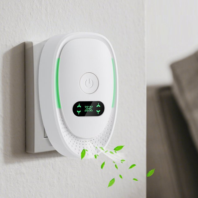 EDIFOLLY Mini-Luftreiniger Plug-In Negativ-Ionen-Ionisator in Weiß - Bild 1