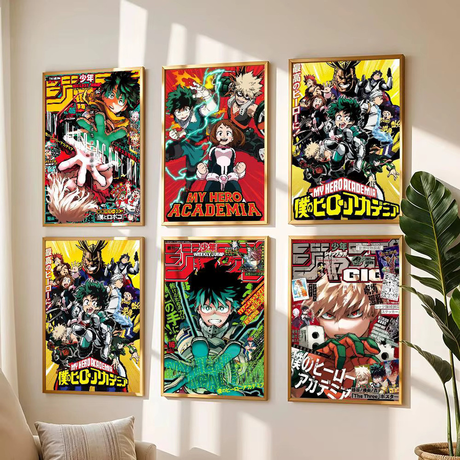Kayou Anime Poster Midoriya Izuku My Hero Academia Wandkunst für dein Wohnzimmer oder Arbeitszimmer - Bild 6