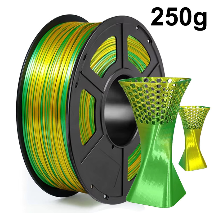 3D Maliang PLA-Seide Filament 1,75 mm zweifarbig, 4 x 250 g - Bild 2