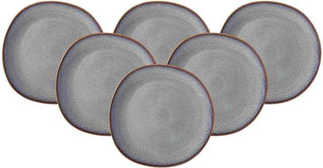 Villeroy & Boch like. Speiseteller Lave Beige/Grau 6er Set Durchmesser: 28 cm - Bild 1