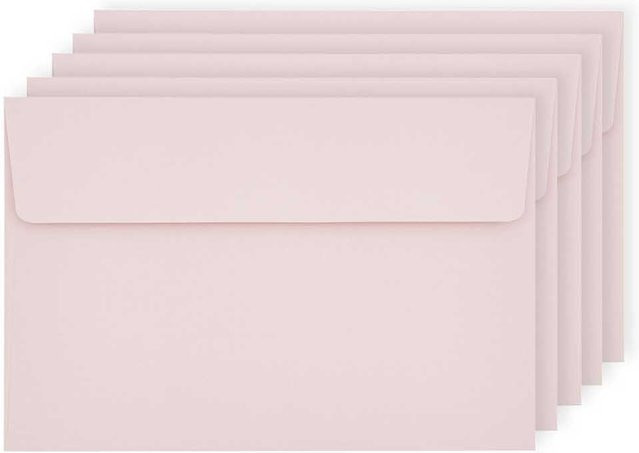 Rico Design Paper Poetry Luxury Umschläge C7 in Rosa - Bild 1