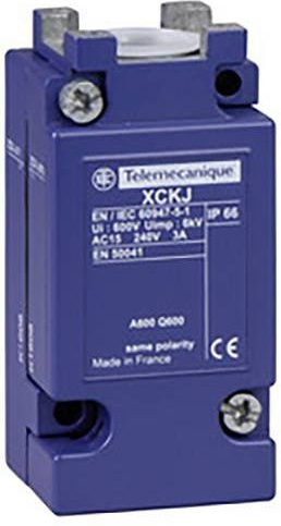 Schneider Electric ZBY2126 Schildträger aus Metall in Blau, 10 Stück - Bild 1