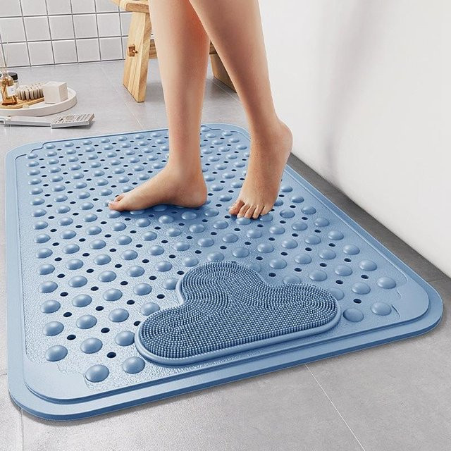 Rutschfeste Badezimmer Matte mit Tierdesign für Kinder und Erwachsene, Waschbar, B/B: 40 x 70 cm - Bild 1