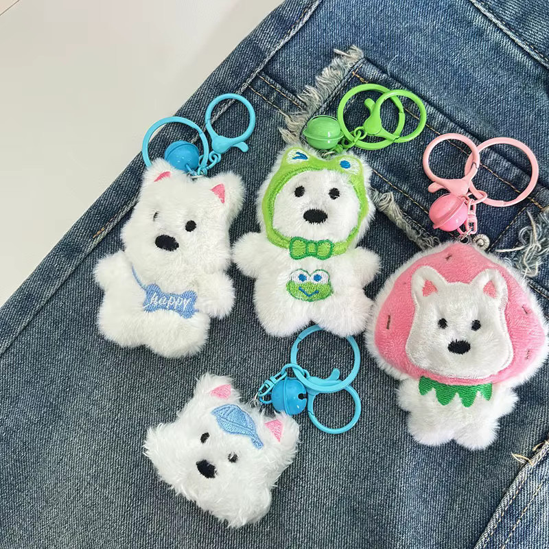 3er Set Puppe Plüsch-Schlüsselanhänger, Unisex - Bild 4