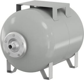Flamco Membran-Druckbehälter AIRFIX P in Grau mit austauschbarer Membran aus Stahl, Volumen: 100 l, Anschluss: G 1 M, Vordruck: 3,5 bar - Bild 1