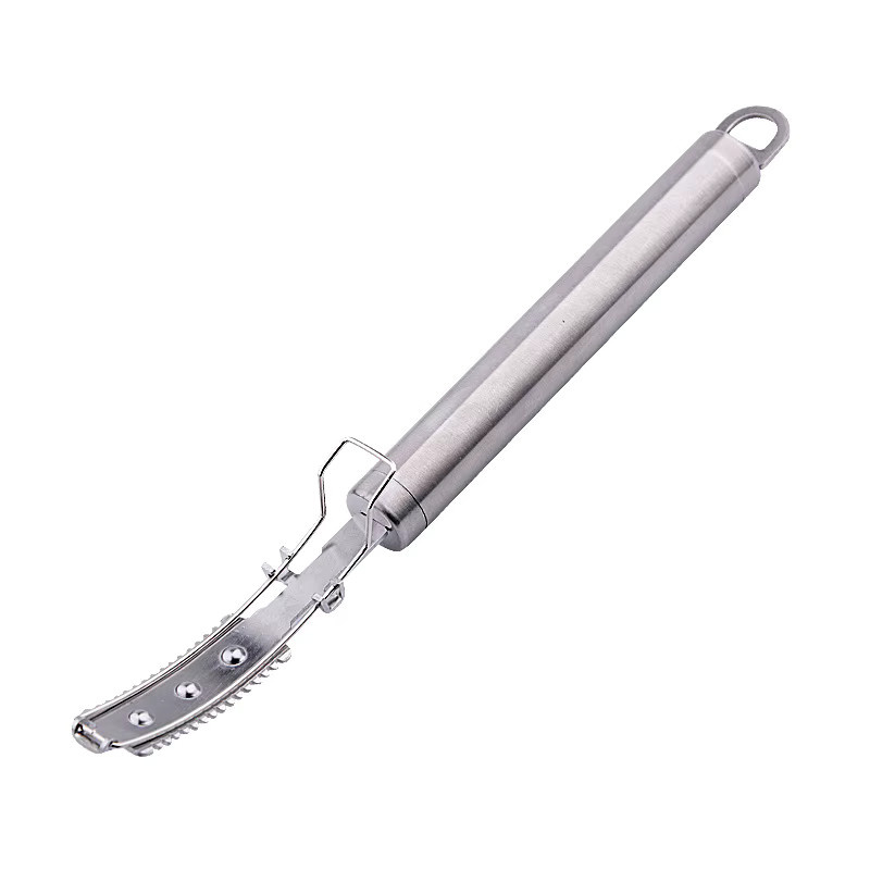 Edelstahl Rasiermesser Roman Silber zur Entfernung von Tierhaaren - Bild 4