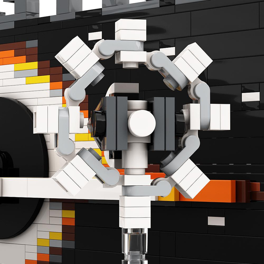 Gobricks Interstellares Schwarzes Loch Baustein Kreatives Gemälde - Bild 3