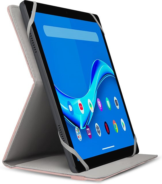 SBS Universelle Buchständer-Schutzhülle für Tablets bis zu 11 Zoll Rosa - Bild 1