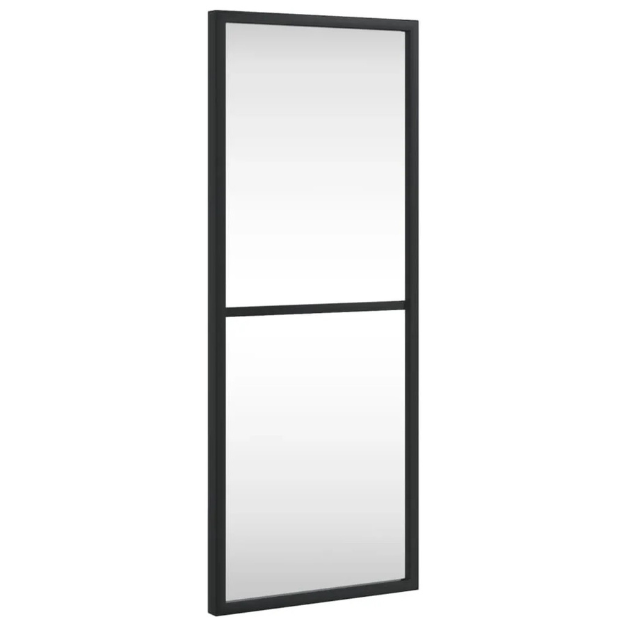 vidaXL Wandspiegel Schwarz Rechteckig aus Metall und Glas B: 20 cm, H: 50 cm - Bild 2