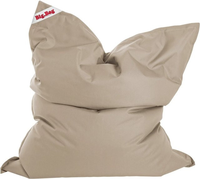 Sitting Point Sitzsack Big Bag Brava 380 in Khaki mit abnehmbarem Bezug und Füllöffnung - Bild 1