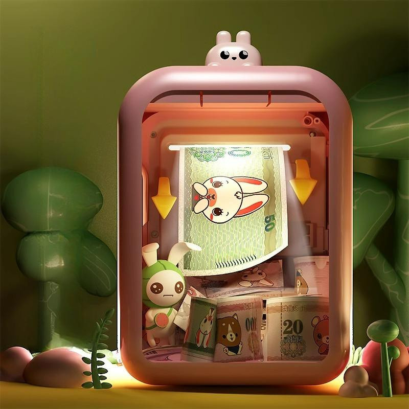 Elektronisches Sparschwein Kinderkasse mit Musik und Fingerabdruck, 3-6 Jahre - Bild 3