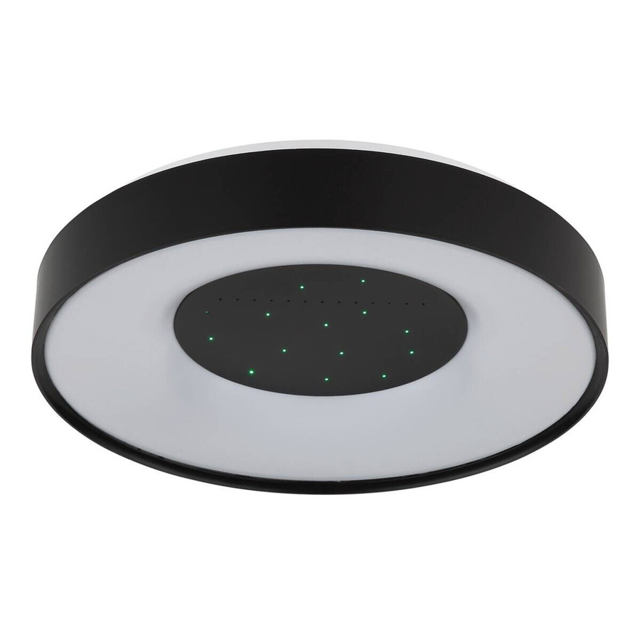 GLOBO Deckenventilator mit LED in Schwarz und Weiß aus Metall und Kunststoff, modernes Design, B/H/T: 9 x 42 x 40 cm - Bild 2