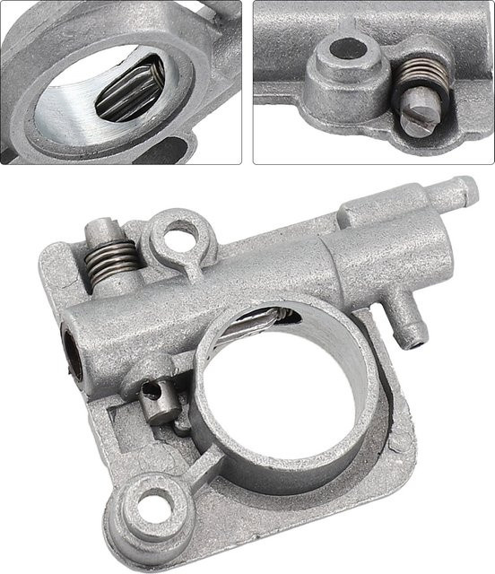 ECHO Ölpumpe und Schneckenbaugruppe in Silber für Kettensägen CS260 CS270 CS271 CS280 CS320 CS351 CS355T CS2600 Ersatzteil - Bild 1