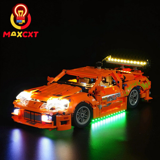 MAXCXT Fast and Furious LED-Lichtset, Toyota Supra MK4, DIY-Dekorationslampe - Bild 1